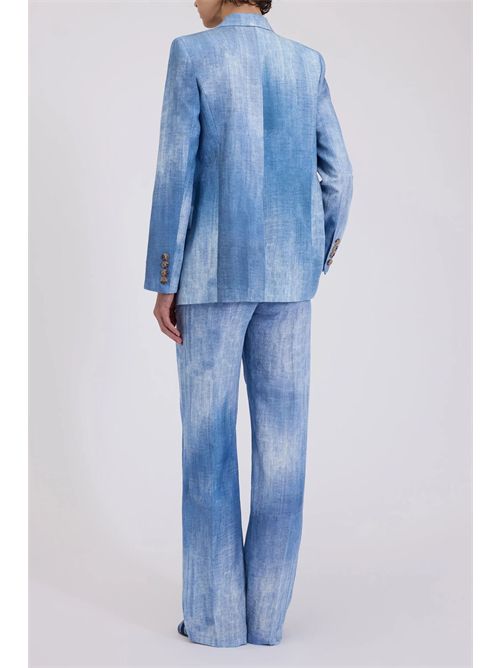 Denim print jacket ERMANNO FIRENZE | D48EI019EC0MF15600156